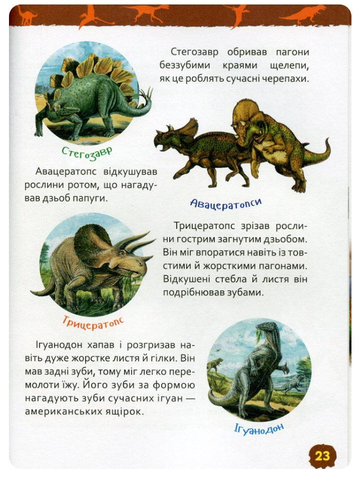 Динозаври. Моя перша енциклопедія.