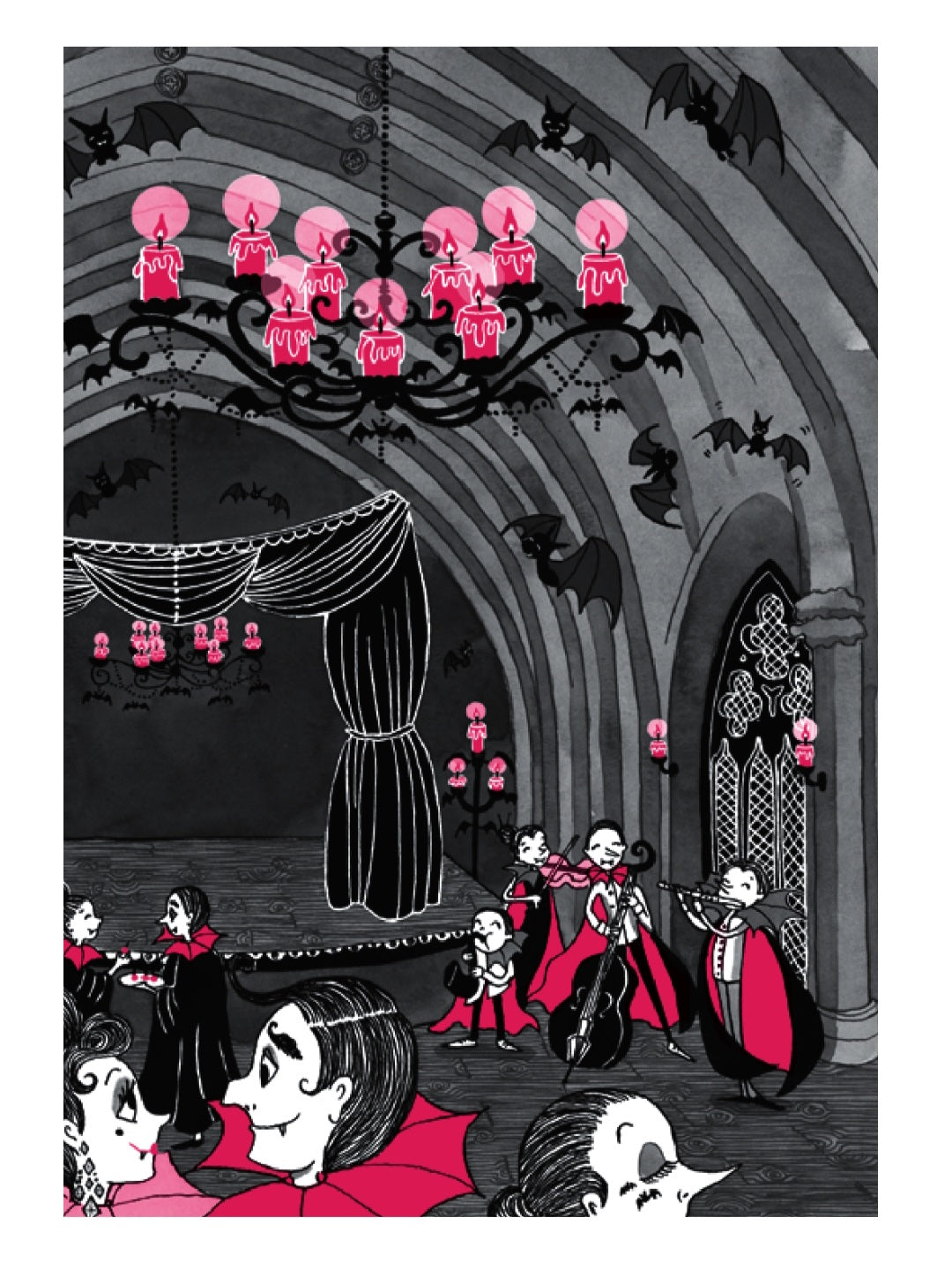 Айседора Мун на шоу талантів.
Гаррієт Мункастер