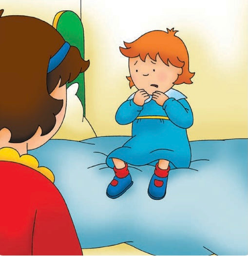 Каю вдягає маскарадний костюм. Аллен Франсін