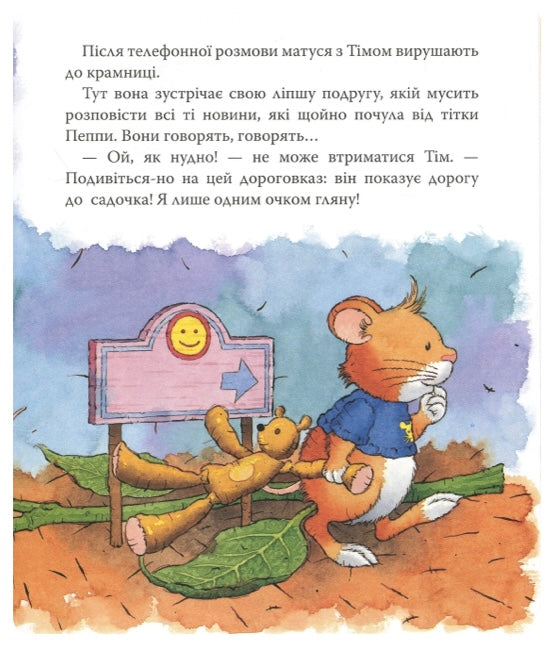 Мишеня Тім іде до дитячого садочка. Анна Казаліс/ Дитяча література