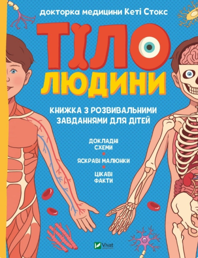 Тіло людини. Розвивальні завдання для дітей.
Кеті Стокс