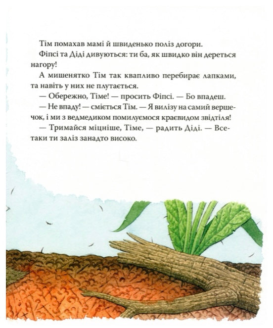 Мишеня Тім боїться іти до лікаря. Анна Казаліс/ Дитяча література