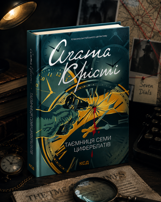 Таємниця семи циферблатів. Агата Крісті