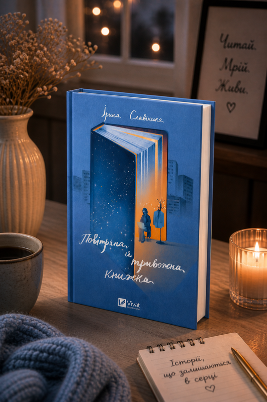 Повітряна й тривожна книжка. Ірина Славінська