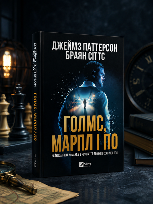 Голмс, Марпл і По: найвидатніша команда з розкриття злочинів ХХІ століття. Джеймс Паттерсон, Брайан Сіттс