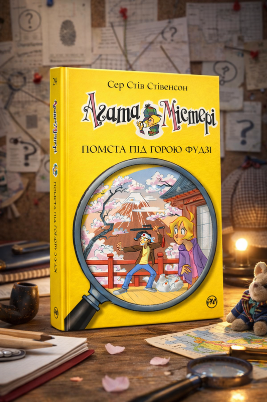 Агата Містері. Помста під горою Фудзі. Стів Стівенсон.