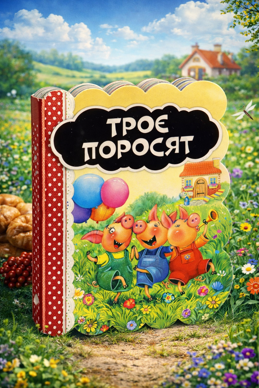 Троє поросят. Картонна книга