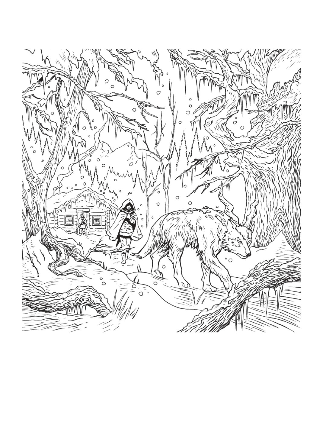 Двір шипів і троянд. Розмальовка. Сара Дж. Маас