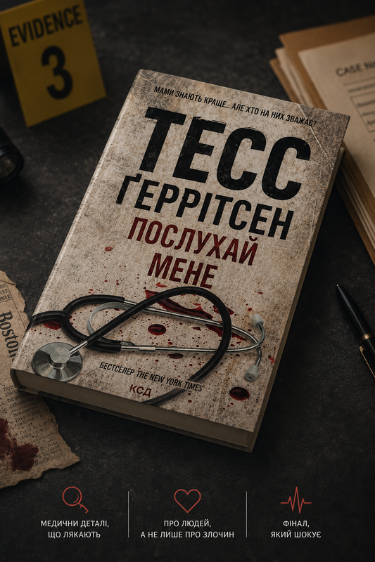 Послухай мене. Тесс Ґеррітсен