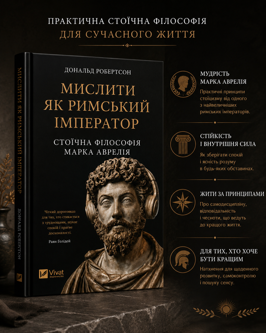 Мислити як римський імператор. Стоїчна філософія Марка Аврелія. Дональд Робертсон