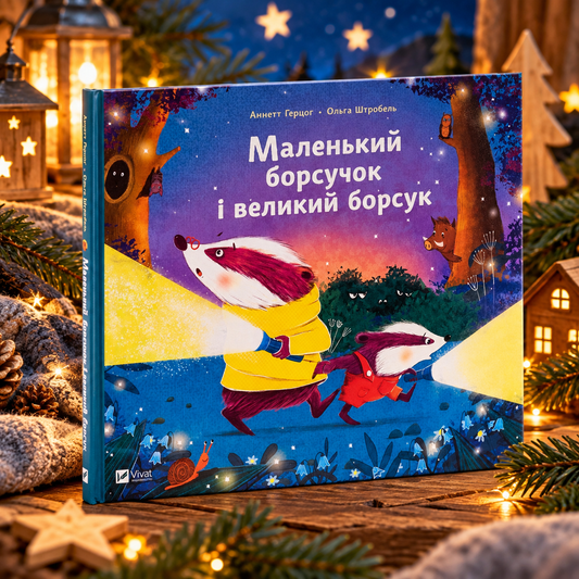 Маленький борсучок і великий борсук. Аннетте Херцог