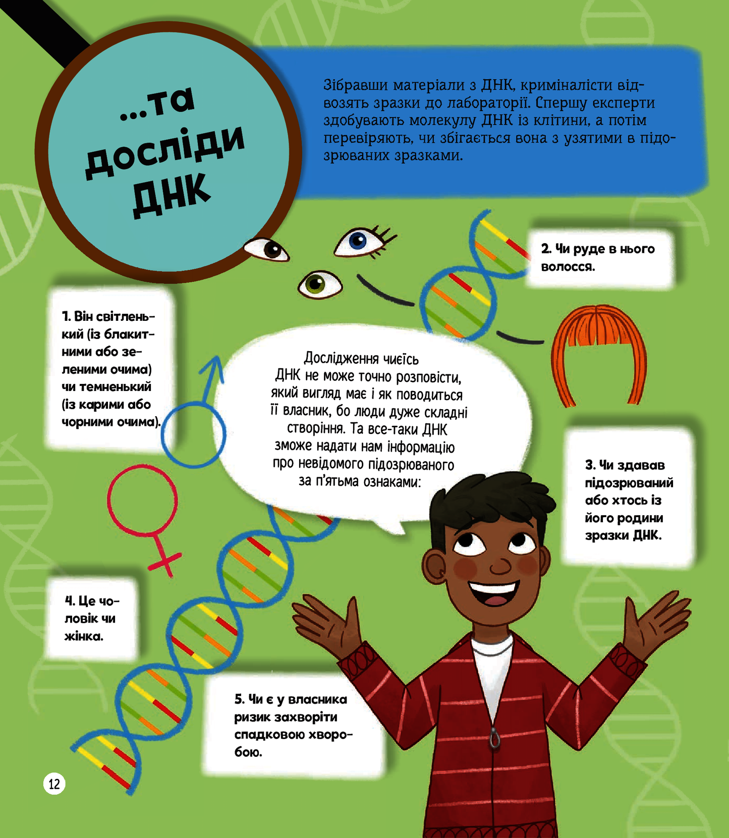 Я можу бути детективом. Клаудія Мартин