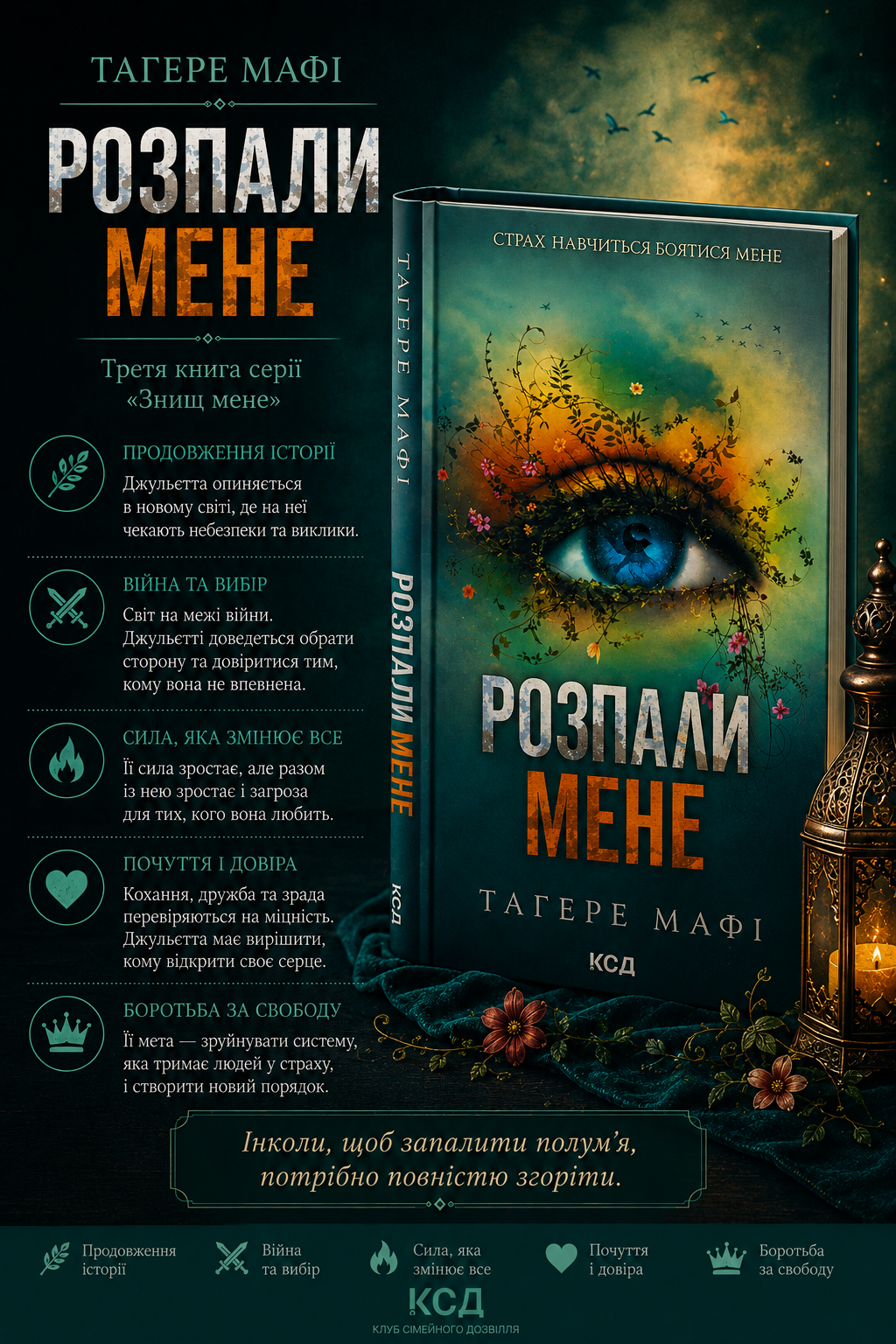 Розпали мене. Книга 3. Таґере Мафі