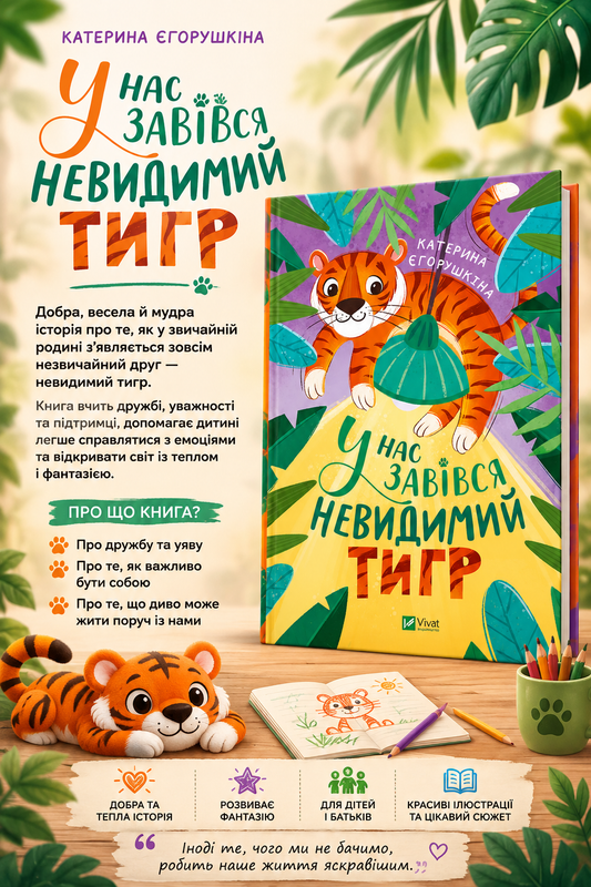 У нас завівся невидимий тигр. Катерина Єгорушкіна