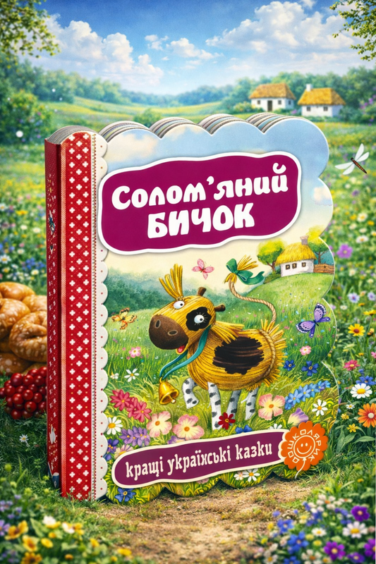 Солом'яний бичок. Картонна книга