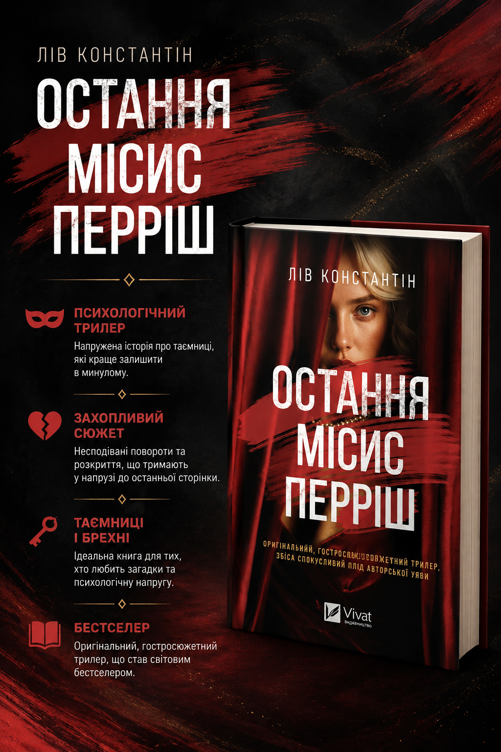 Остання місис Перріш. Лів Константін