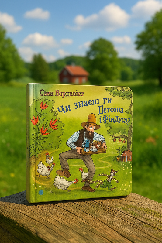 Чи знаєш ти Петсона і Фіндуса? Свен Нордквіст/ Дитяча література