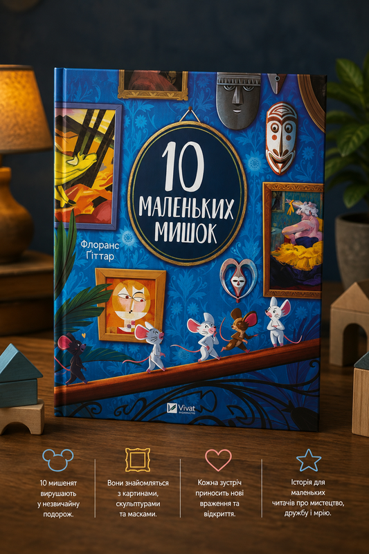 10 маленьких мишок. Флоранс Ґіттар