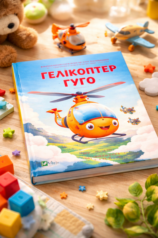 Гелікоптер Гуґо. Маленький моторчик — велике серце. Міхаель Енглер