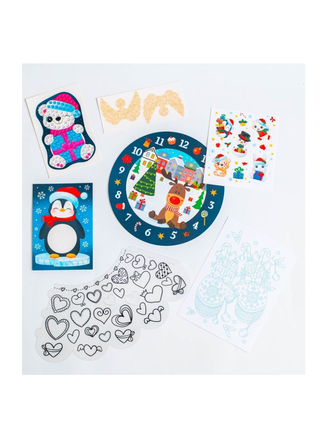 Великий набір для творчості.  Я люблю зимові свята