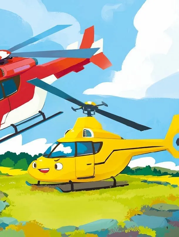 Гелікоптер Гуґо. Маленький моторчик — велике серце. Міхаель Енглер