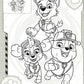 Розмальовка з наклейками. PAW Patrol (+ наклейки)