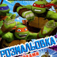 Teenage Mutant Ninja Turtles. Розмальовка з наклейками