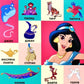 100 перших слів. Принцеси Disney/ Дитяча література/ Mалюкам 0-4р/ Картонна книга