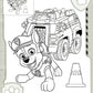 Розмальовка з наклейками. PAW Patrol (+ наклейки)