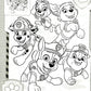 Розмальовка з наклейками. PAW Patrol (+ наклейки)